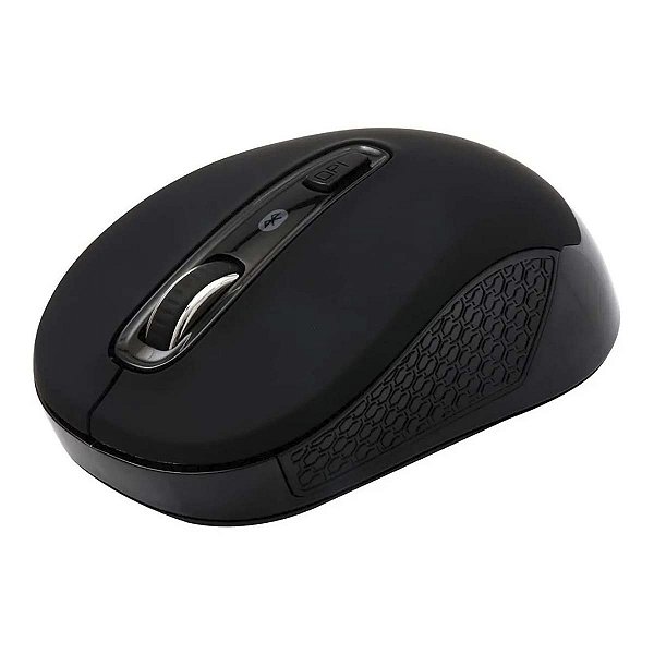Mouse Sem Fio Bluetooth Óptico Oex Ms406 Preto 1600 Dpi