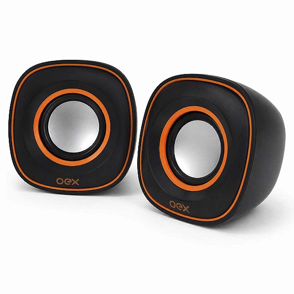 Caixa De Som Ubs Speaker Round Oex Sk-100 + 8 W Potência