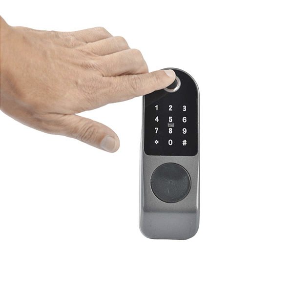 Fechadura Digital Sobrepor Inteligente 4 Em 1 Proeletronic