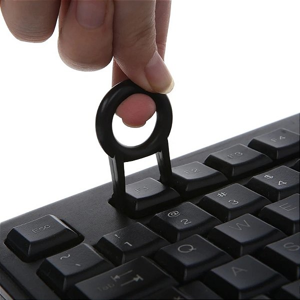 Extrator de Teclas 3D Preto Mecânico Para Teclado Universal