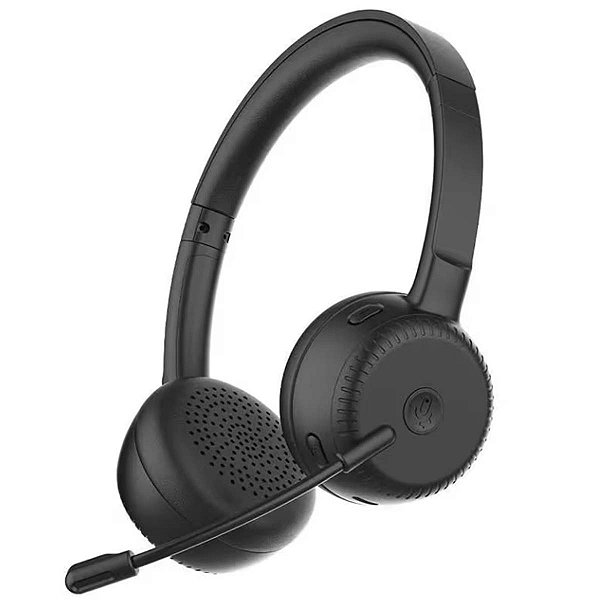 Fone Headset Bluetooth Preto Multi Cabo Usb-C Ph503