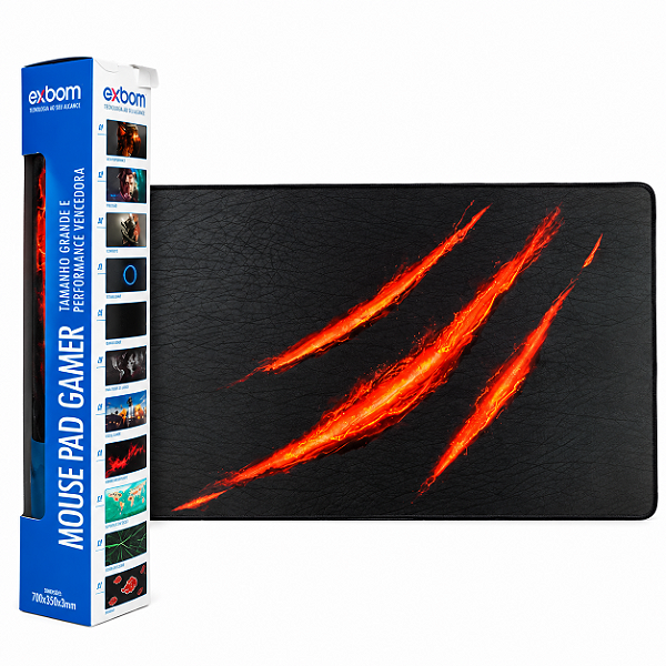 Mouse Pad Gamer Speed Extra Grande 70x35xcm Diablo 3 Garra