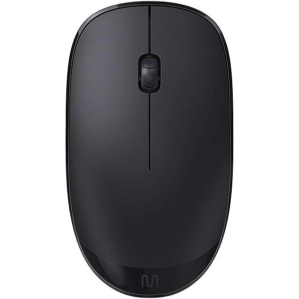 Mouse Sem Fio MS300 1200 DPI 3 Botões Slim Preto Multi
