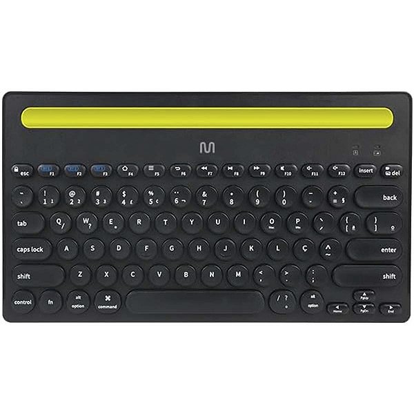Teclado Bluetooth 5.0 Multi-Dispositivo Preto Multi TC284