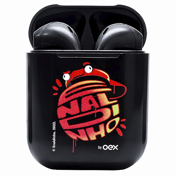 Fone De Ouvido Tws Bluetooth 5.0 Enaldinho Tws12 Preto