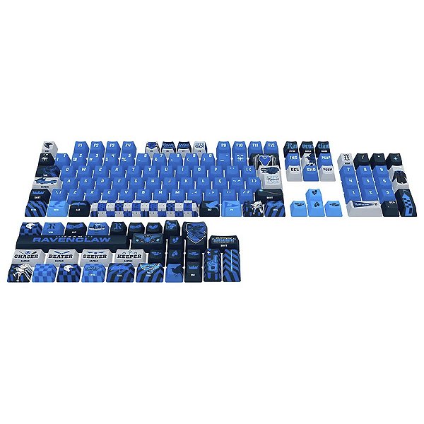 Kit Teclas Keycaps Redragon Harry Potter Corvinal HP-941