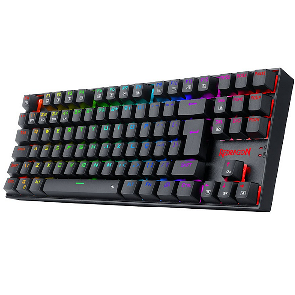 Teclado Gamer Mecânico Redragon Kumara Pro Rgb Sem Fio Tkl