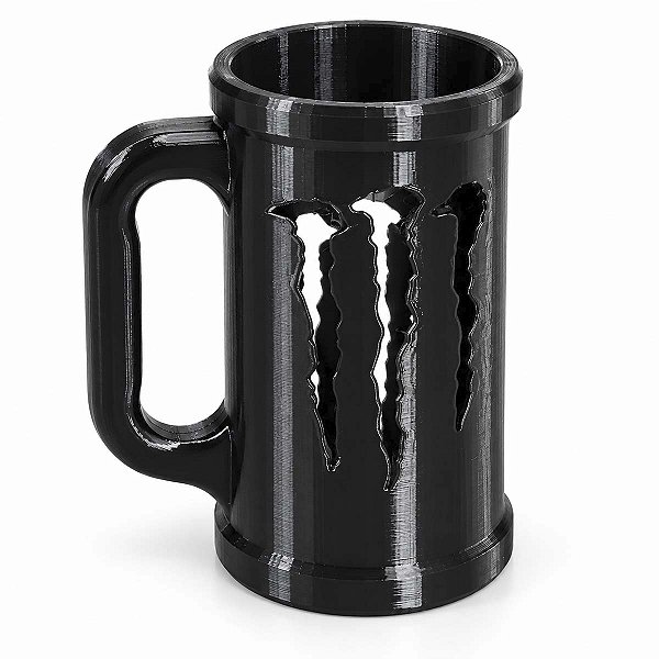 Suporte Para Lata De Energético Monster Com Alça 3d Preto
