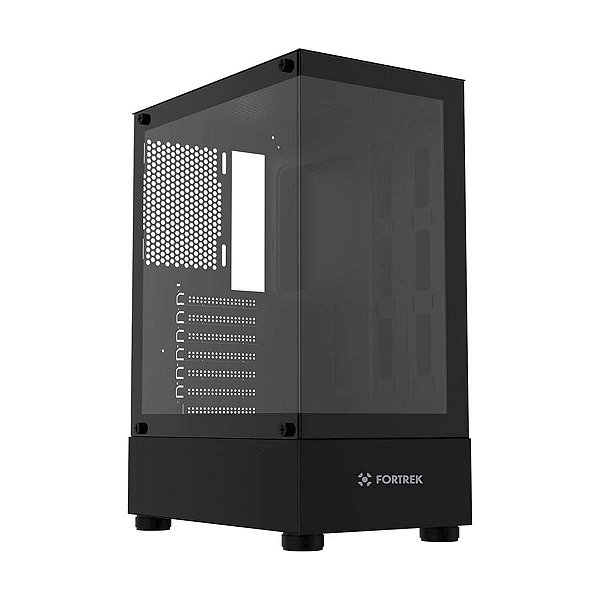 Gabinete Gamer Mid-Tower Fortrek Cristal Atx Preto