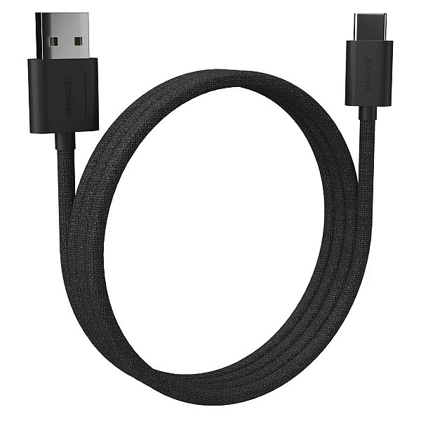 Cabo USB-A Para USB-C Fortrek U111 1 Metro Preto