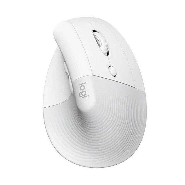 Mouse Ergonomico Vertical Lift Sem Fio Branco Logitech