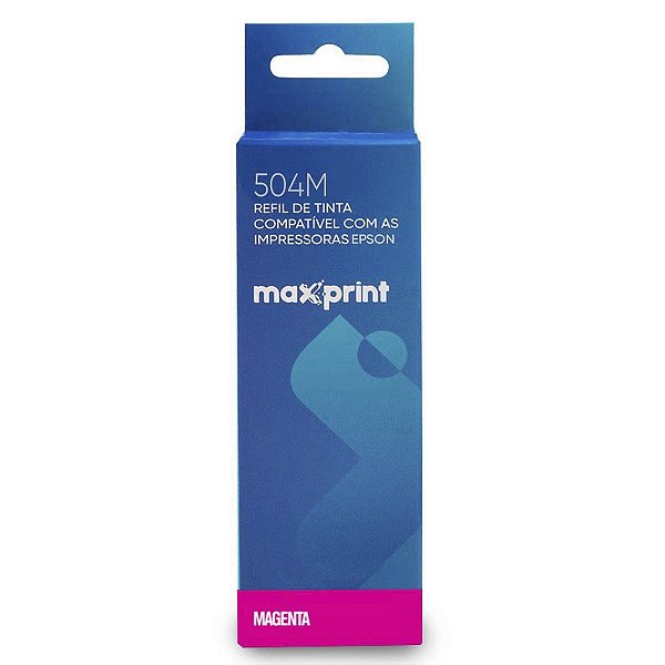 Refil Tinta Magenta Maxprint 504m Compativel Epson 6116833