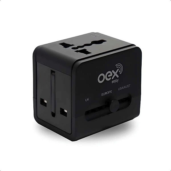 Conversor de Padrões Universal Oex Bivolt CP101 Preto