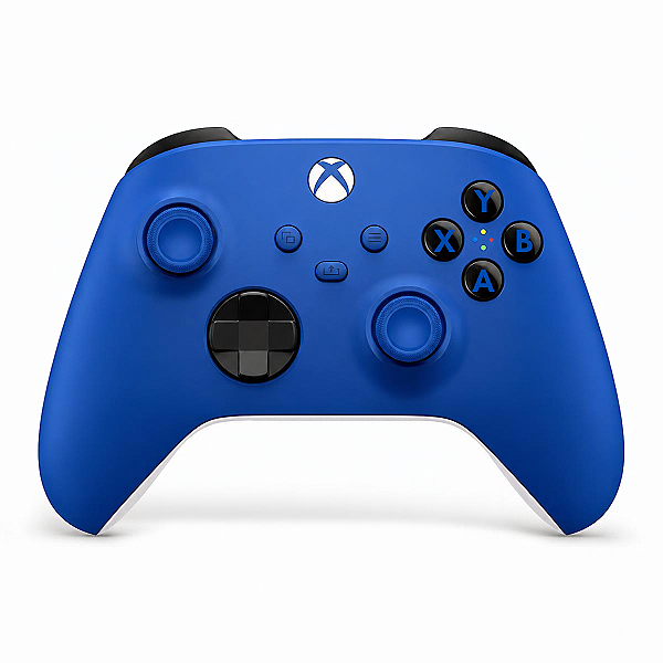 Controle Sem Fio Xbox Series X|S One Pc Original Shock Blue