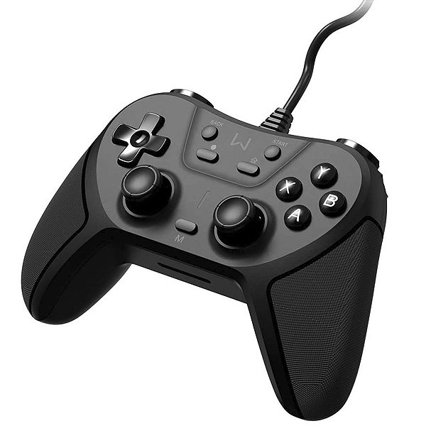 Controle Gamer Com Fio USB 2.0 Khron Warrior - JS089