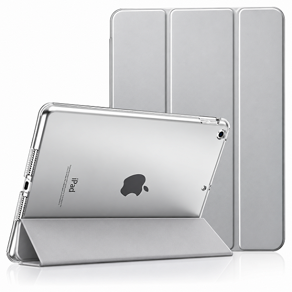 Capa Magnetica Para Ipad 2 e 3 Cinza Smart Cover Suporte