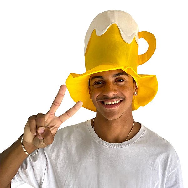 CARTOLA CHOPP AMARELA REF. 009