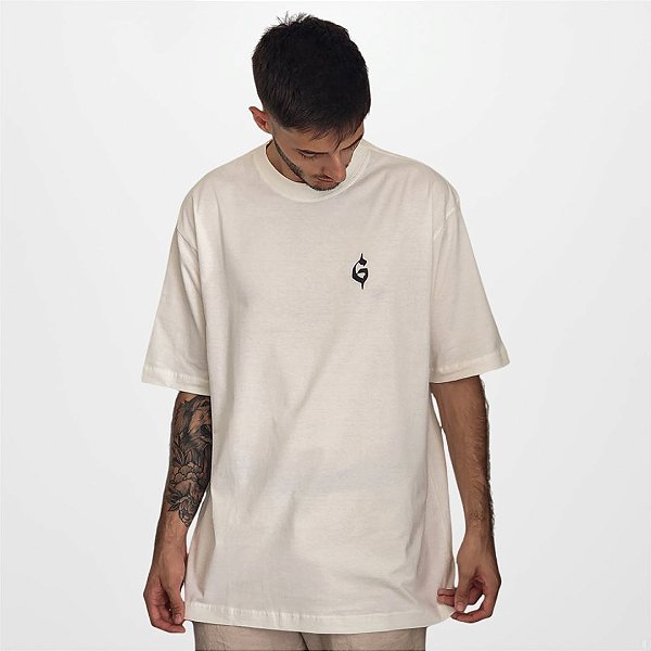 Camiseta Oversized Off-White
