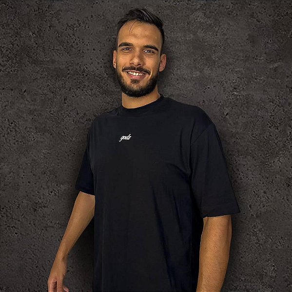 Camiseta Oversized Preta