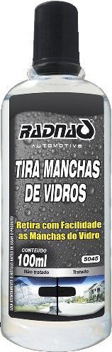 TIRA MANCHAS DE VIDRO 100ML - RADNAQ