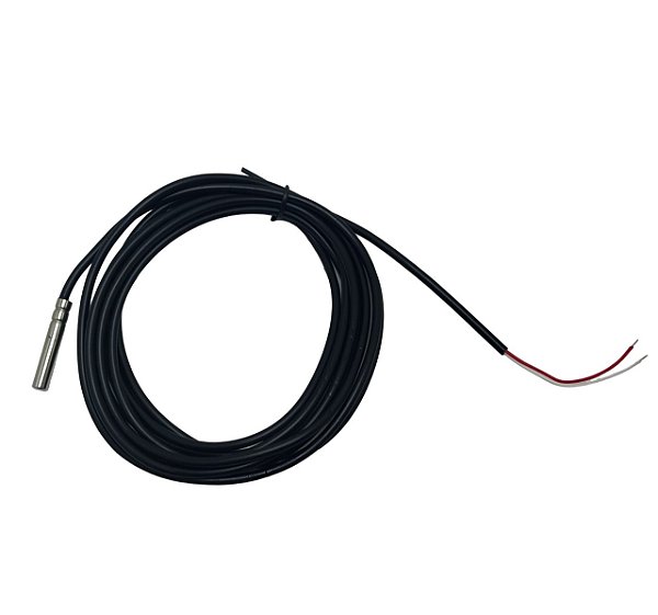 Sensor de temperatura 10K ponta aço inox DG SB19 2,5MT