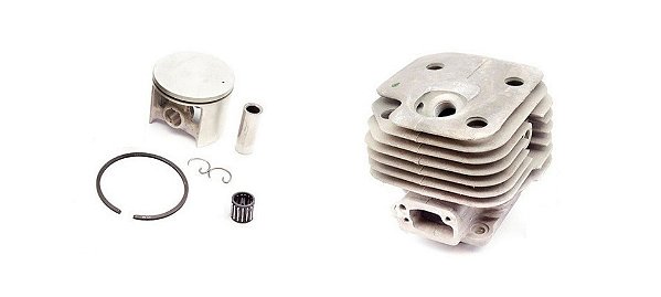 Cilindro Pistão e Aneis Motosserra Husqvarna MS.272XP Original 503758172