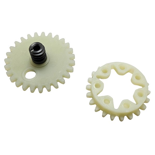 Kit Sem Fim e Roda dentada bomba Oleo Motosserra Stihl 038/380/381
