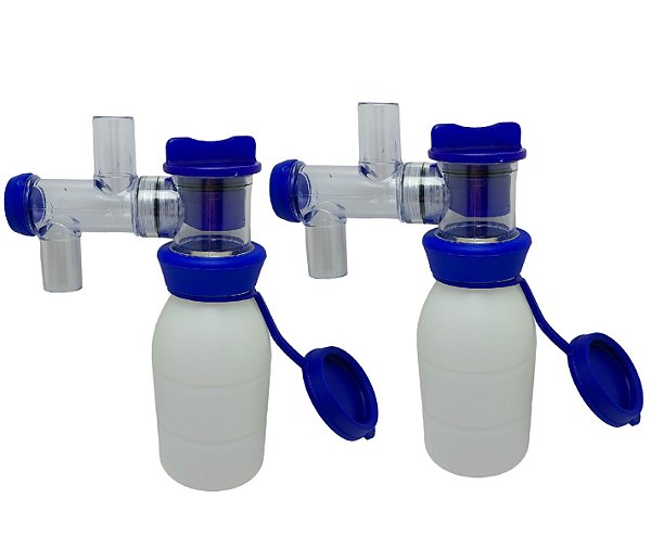 Kit 2 UN Tomador Coletor Amostra De Leite Para Ordenhadeira