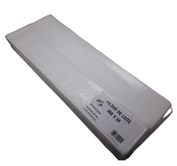 Filtro De Leite Para Sistema De Ordenha - 360 X 58 - 200 Un