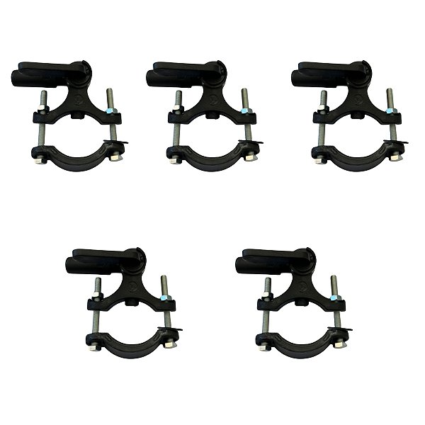 Abraçadeira torneira de vácuo plástica completa - Kit 5 UN