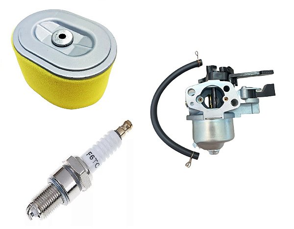 Kit Vela + Carburador Motor 4t Gasolina 5.5/6.5/7.0  Buffalo