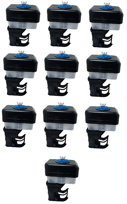 10 uni. Filtro De Ar A Óleo Motor 5.5 6.5 7hp Branco Buffalo