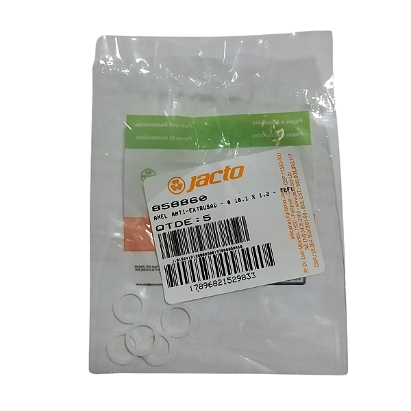 ANEL ANTI-EXTRUSAO 10,1X1,2 GATILHO JACTO 7000 858860 05 un