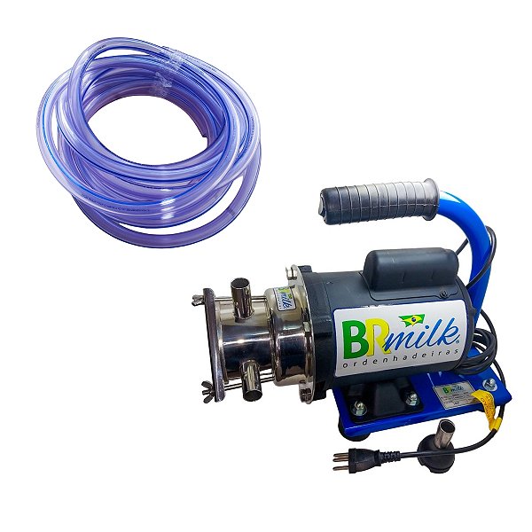 Kit Bomba De Transferencia De Leite + 7m Mangueira do leite