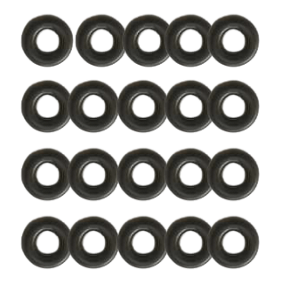 20 UN Anel Oring de borracha para Pulsador Pneumatico 02-0029