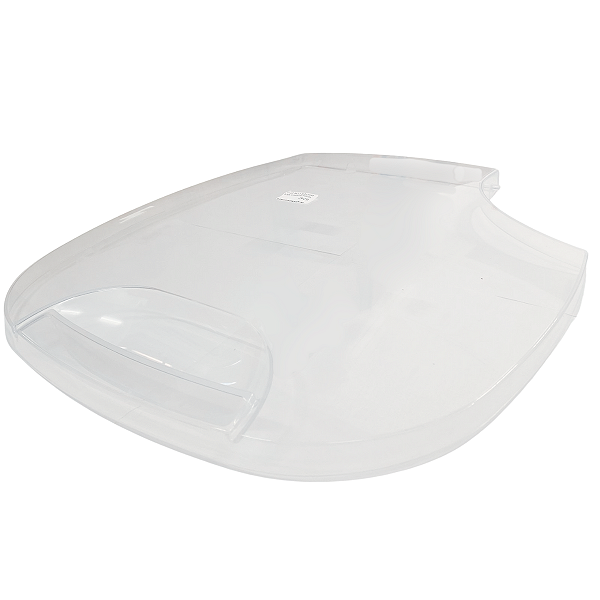 Tampa lavadora MUELLER ACQUA SEM MASTER COR TRANSPARENTE