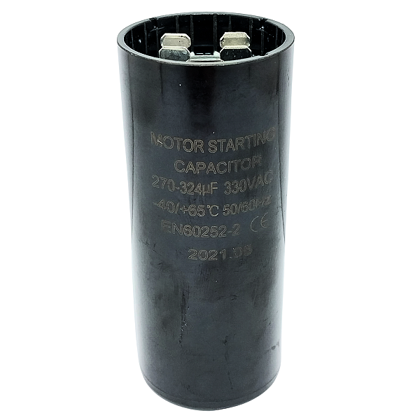 CAPACITOR DE PARTIDA MODELO CD60 270-324UF 330VAC/60HZ - MARCA ESSEK