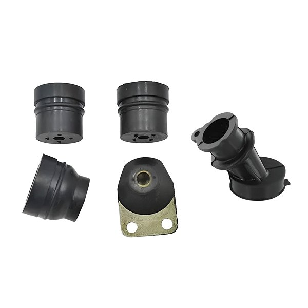 Kit 4 Amortecedor Motosserra ST 038 380 381Conexão carbur