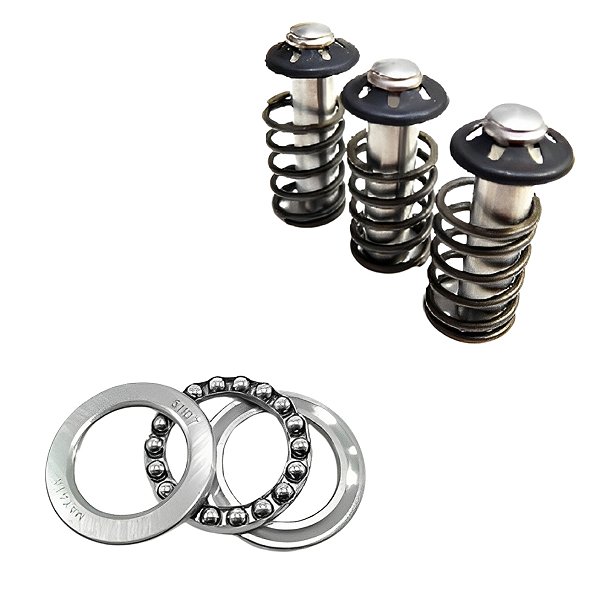 Kit Pistão C/ Mola+Rolamento Axial P/Lavajato Tekna Hlx1502v
