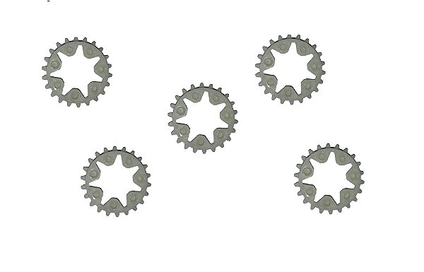 Kit 05 un Roda Dentada Bomba do Oleo Stihl 038/380/381