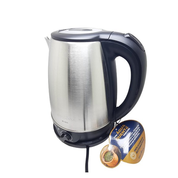 Chaleira Elétrica Bch07i 1,8l Temp Control Inox Britânia Cor Prateado