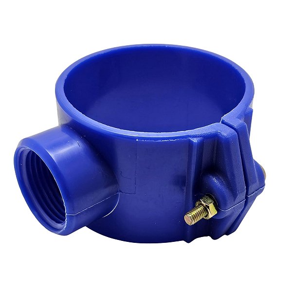 Abraçadeira para tubo PVC 75 X 1" com rosca