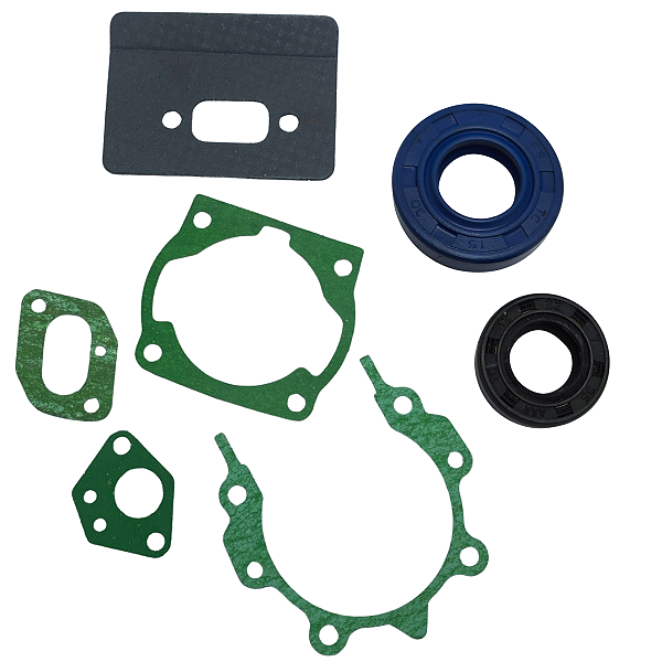 Jogo de juntas e retentores para roçadeira importada 43/52CC