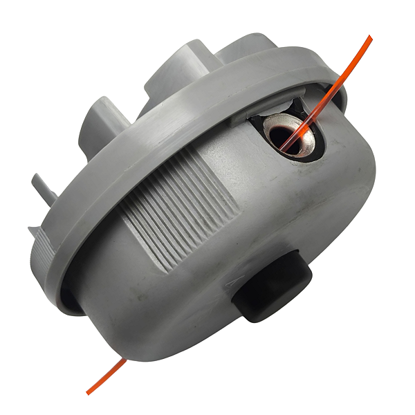 Carretel Completo Cinza Para Aparador De Grama Cid 1800 Max