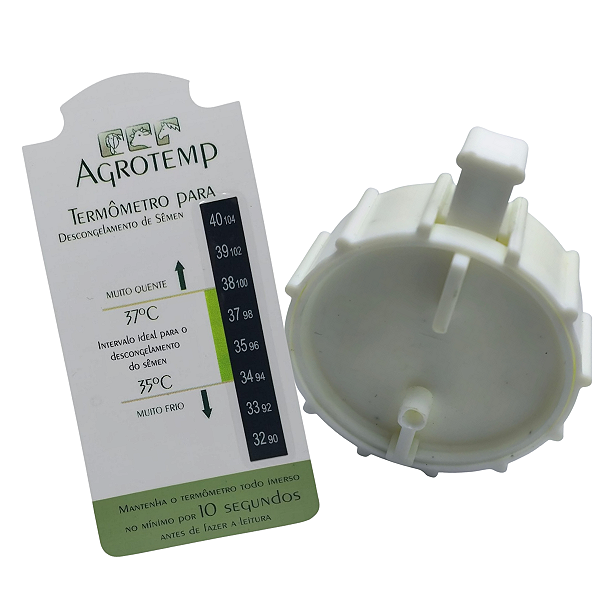 KIT CORTADOR DE PALHETAS E TERMOMETRO PARA INSEMINACAO