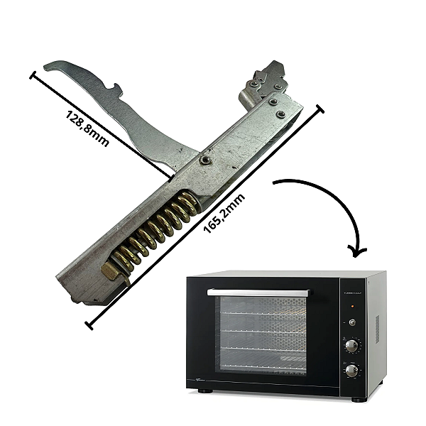 Dobradica Para Forno Fischer Turbo Fast Original