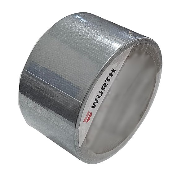 Fita Adesiva Silver Tape 50mm X 5m Wurth Cinza Lisa