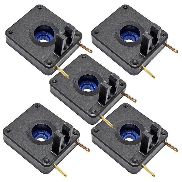 Interruptor Rotativo Acendimento Fogão Cooktop Fischer 5 Peças