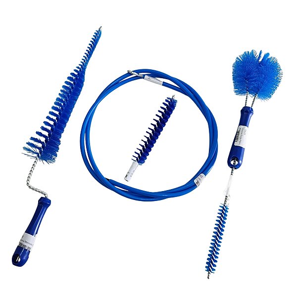 Kit 3 Escovas de limpeza Mangueira Do Leite E Ordenhadeira