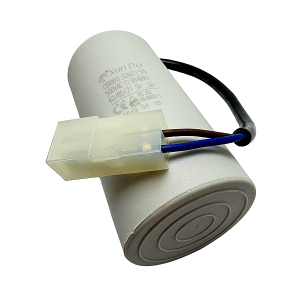 Capacitor 30UF 500V 220v P/ Lavadora Re98/108/109  Stihl 4775-605-1000